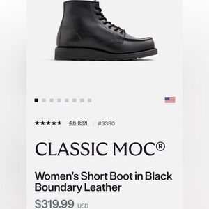 Redwing classic Moc - women’s #3380